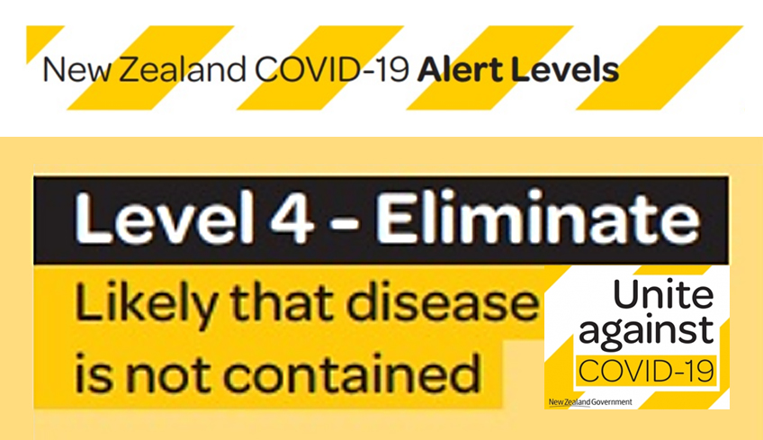 New Zealand Covid 19 Alert Level 4 Nationwide Lockdown Effective 11 59pm Wednesday 25 March 2020 Grow Hr